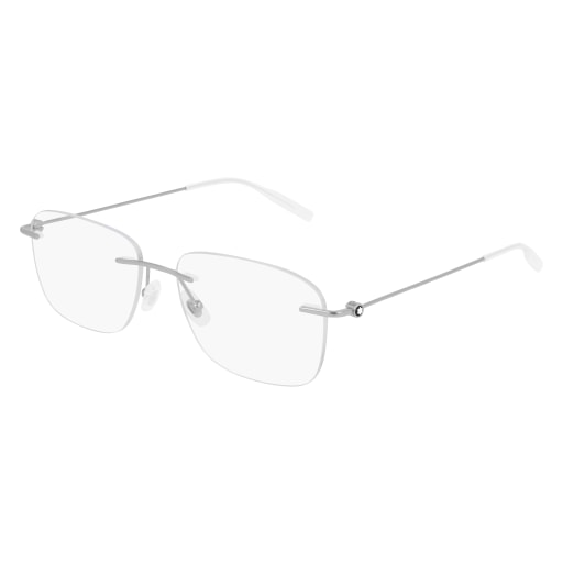 Occhiali da vista MONTBLANC MB0075O ARGENTO