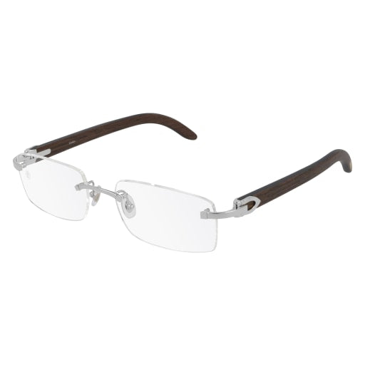 Occhiali da vista CARTIER CT0052O ARGENTO
