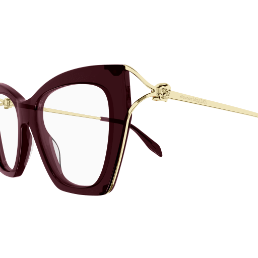 Occhiali da vista ALEXANDER MQUEEN AM0376O BURGUNDY