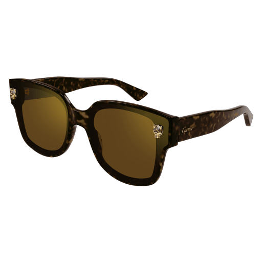 Occhiali da sole CARTIER CT0357S HAVANA