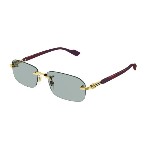 Occhiali da sole GUCCI GG1221S oro a