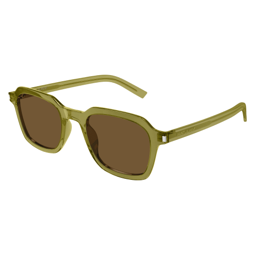 Occhiali da sole SAINT LAURENT SL 715 SLIM VERDE