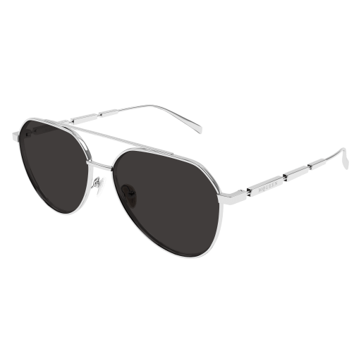Occhiali da sole ALEXANDER MCQUEEN AM0478S ARGENTO