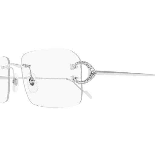 Occhiali da vista CARTIER CT0489O ARGENTO