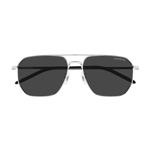 Occhiali da sole MONTBLANC MB0367SA ARGENTO