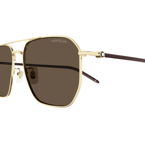 Occhiali da sole MONTBLANC MB0367SA ORO2