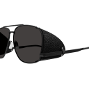 Occhiali da sole SAINT LAURENT SL 653 LEON LEATHER SPOILER NERO