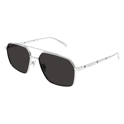 Occhiali da sole ALEXANDER MCQUEEN AM0477S ARGENTO