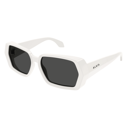 Occhiali da sole AZZEDINE ALAIA AA0082S BIANCO