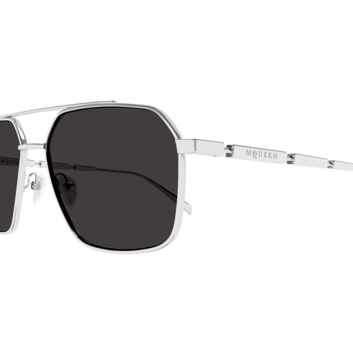 Occhiali da sole ALEXANDER MCQUEEN AM0477S ARGENTO