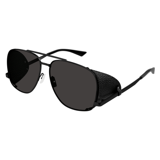 Occhiali da sole SAINT LAURENT SL 653 LEON LEATHER SPOILER NERO