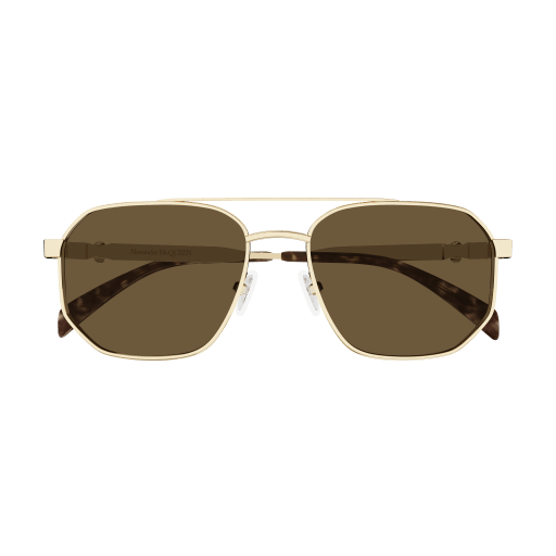 Occhiali da sole ALEXANDER MCQUEEN AM0458S ORO