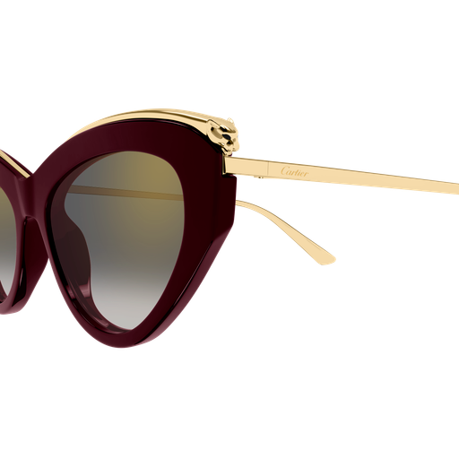 Occhiali da sole CARTIER CT0596S BURGUBDY