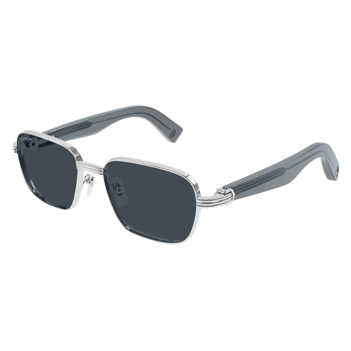 Occhiali da sole CARTIER CT0538S ARGENTO3