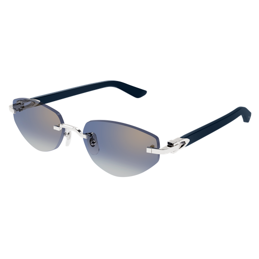 Occhiali da sole CARTIER CT0580S ARGENTO