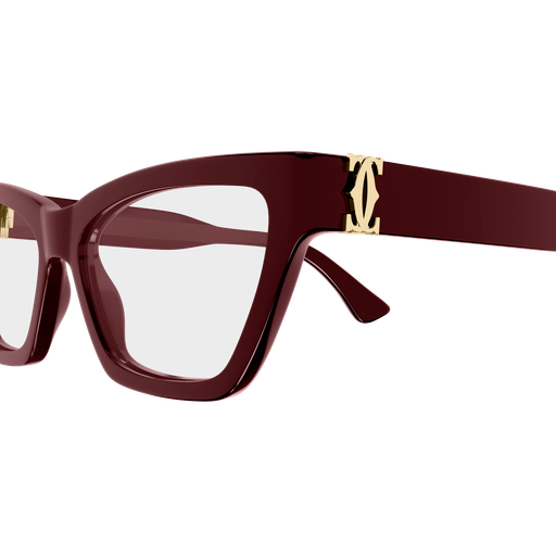 Occhiali da vista CARTIER CT0590O BURGUNDY
