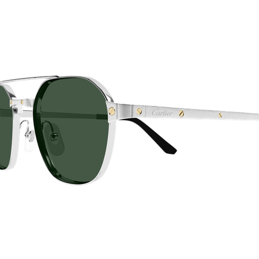 Occhiali da sole CARTIER CT0571S ARGENTO2