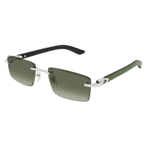 Occhiali da sole CARTIER CT0582S ARGENTO2