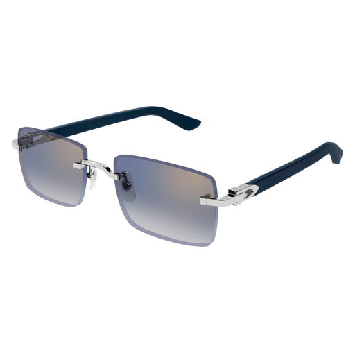 Occhiali da sole CARTIER CT0579S ARGENTO4