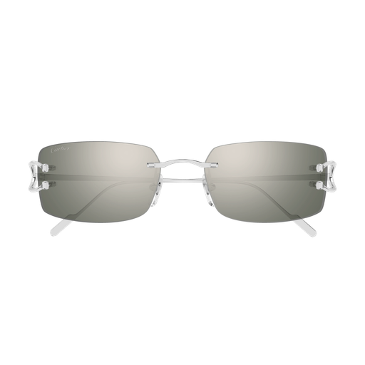 Occhiali da sole CARTIER CT0605S ARGENTO