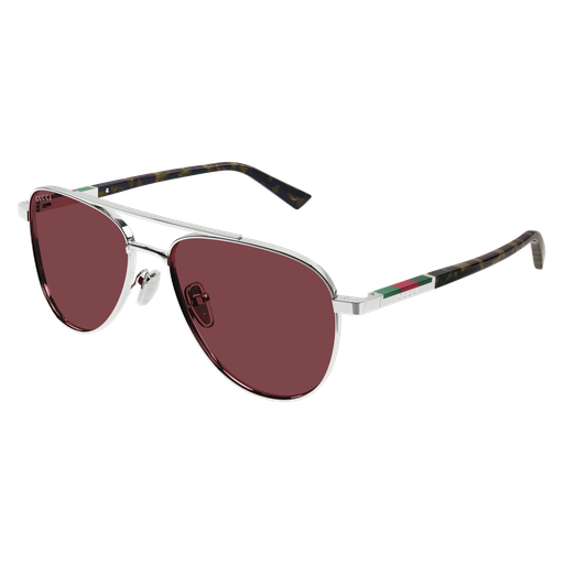 Occhiali da sole GUCCI GG1962S ARGENTO2