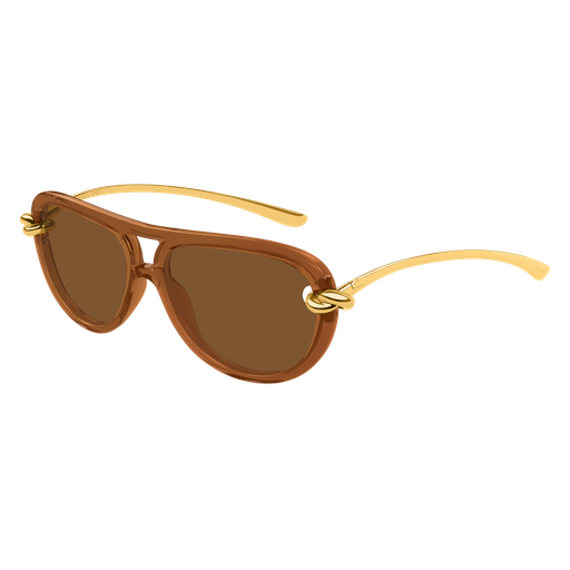 Occhiali da sole BOTTEGA VENETA BV1418S MARRONE