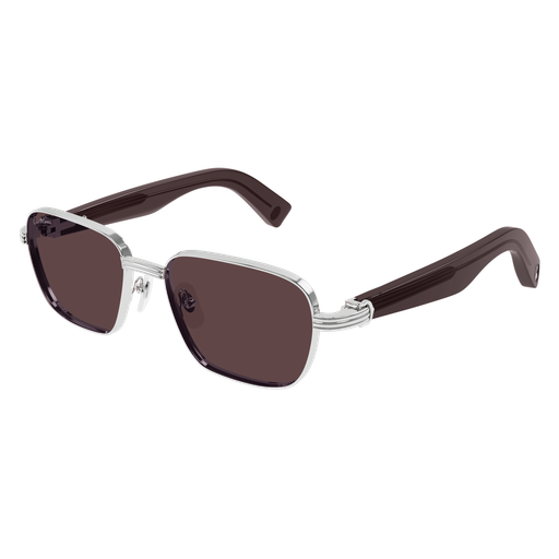 Occhiali da sole CARTIER CT0538S ARGENTO2