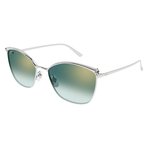 Occhiali da sole CARTIER CT0595S ARGENTO