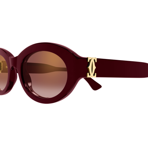 Occhiali da sole CARTIER CT0588S BURGUNDY