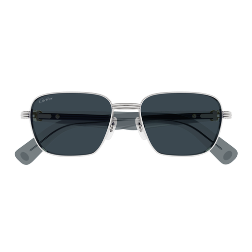 Occhiali da sole CARTIER CT0538S ARGENTO3