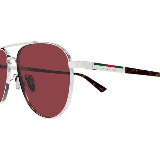 Occhiali da sole GUCCI GG1962S ARGENTO2