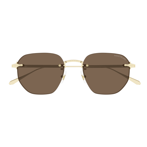 Occhiali da sole MONTBLANC MB0405S ORO 2