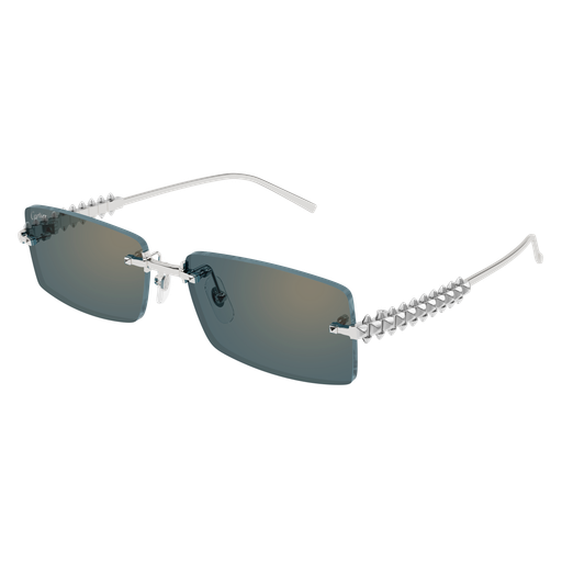 Occhiali da sole CARTIER CT0604S ARGENTO