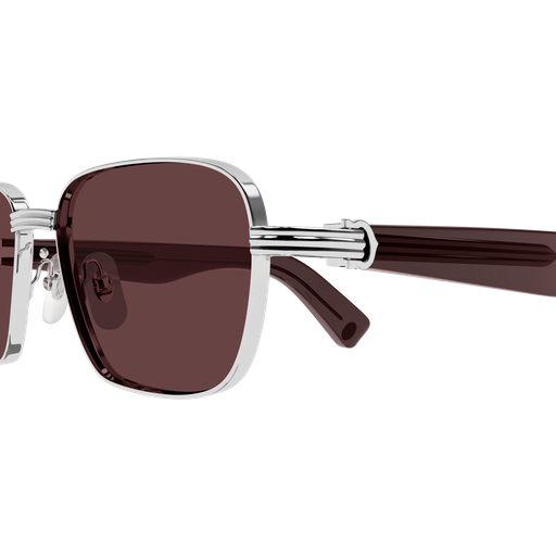 Occhiali da sole CARTIER CT0538S ARGENTO2