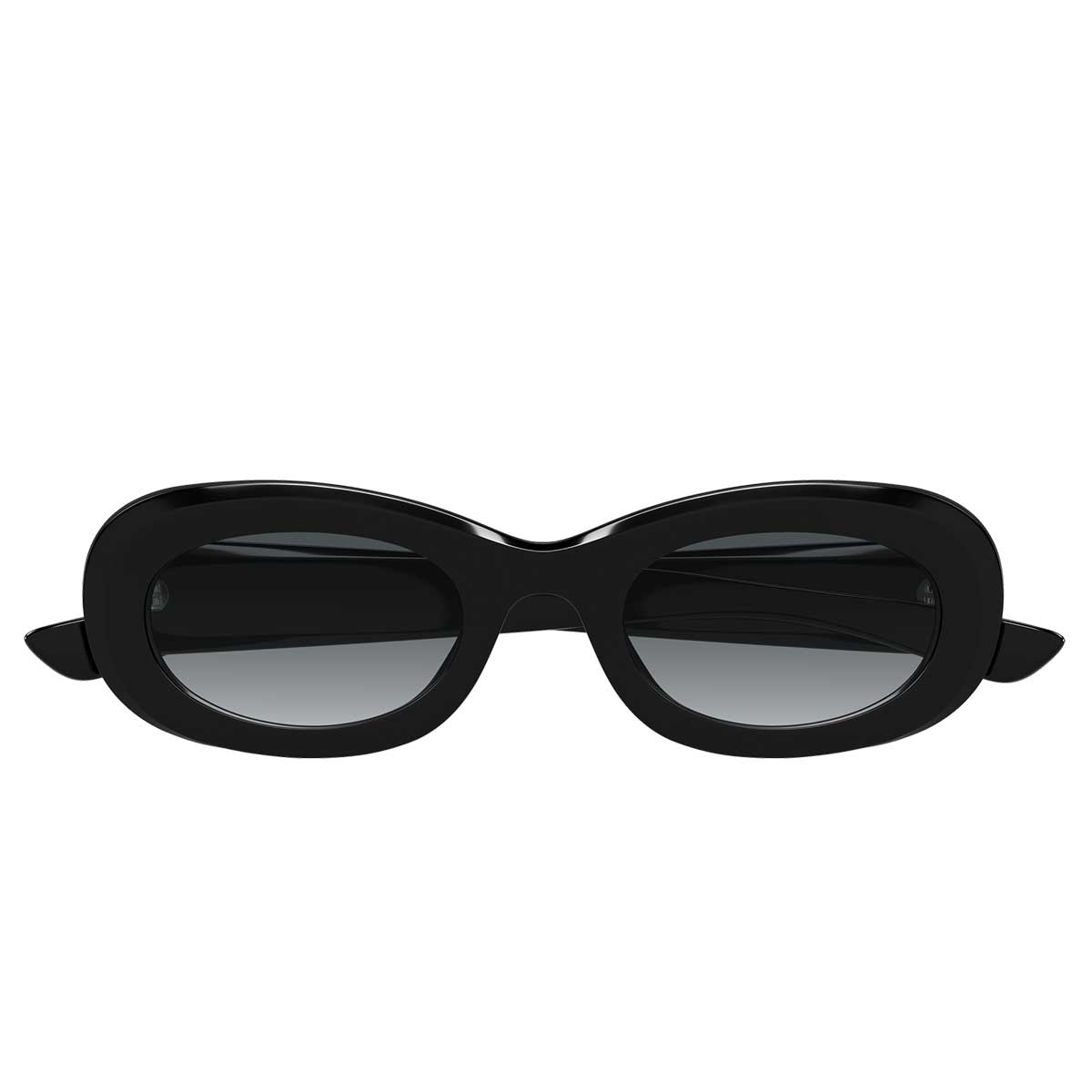 Alexander McQueen Occhiali da Sole AM0527S 001 Nero/Grigio Donna