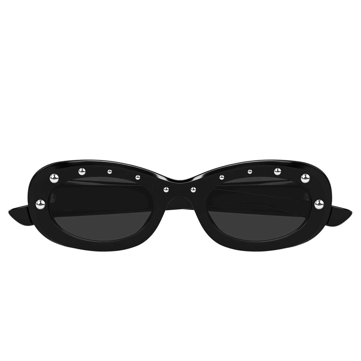 Alexander McQueen Occhiali da Sole AM0527S 005 Nero/Grigio Donna