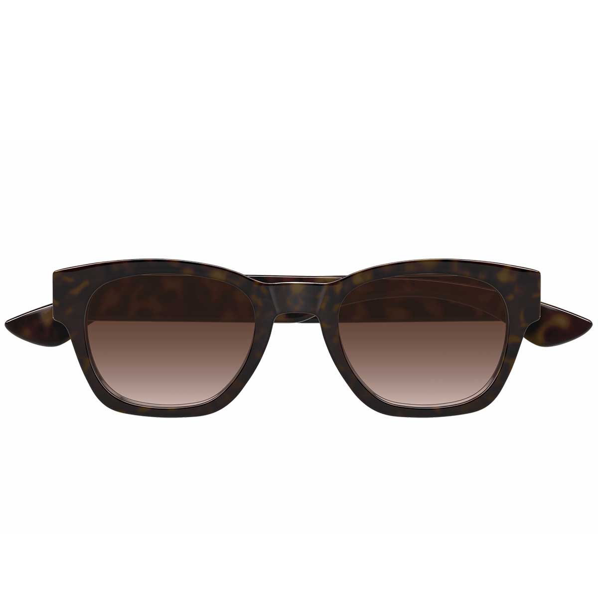 Alexander McQueen Occhiali da Sole AM0530S 002 Marrone/Marrone Uomo