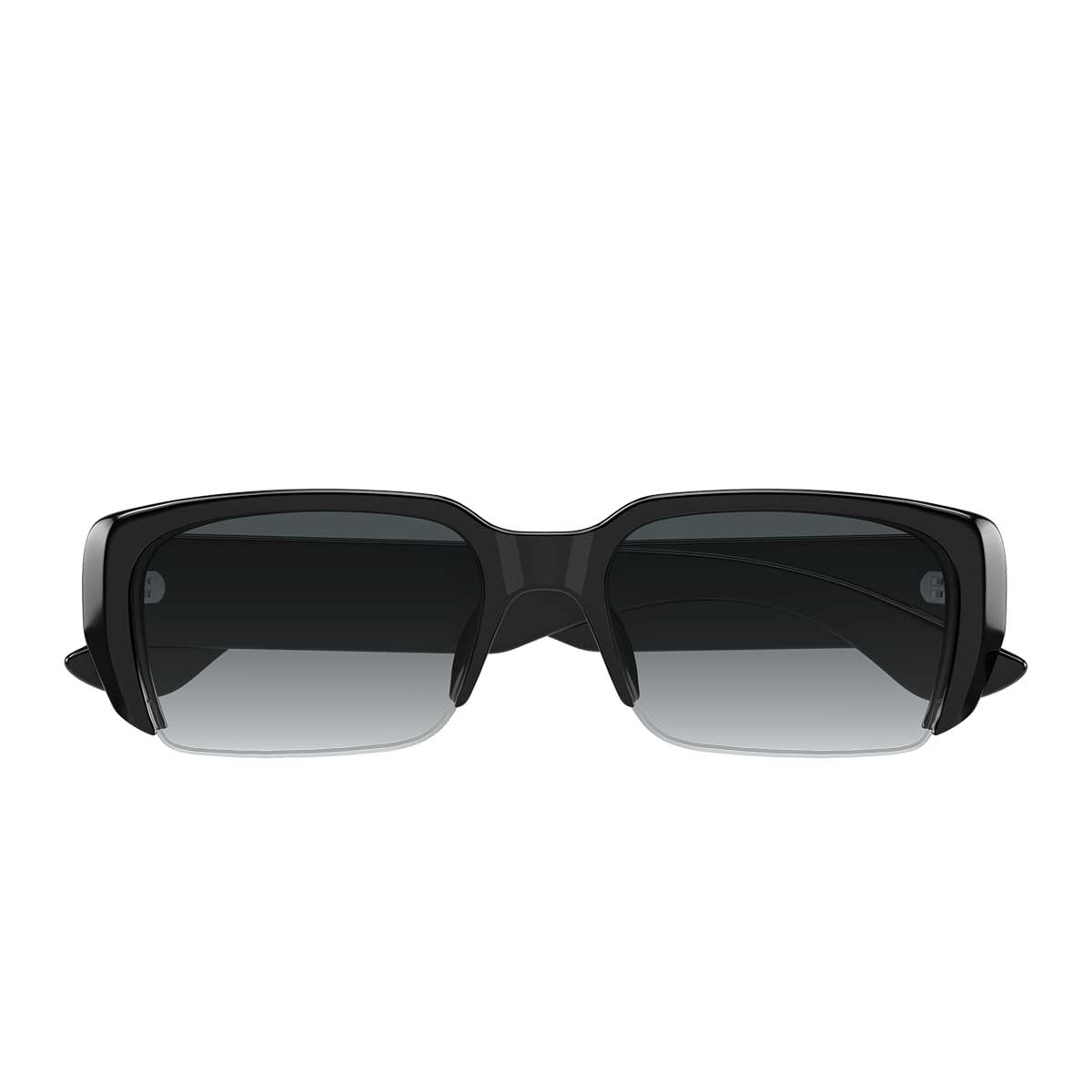 Alexander McQueen Occhiali da Sole AM0532S 001 Nero/Grigio Unisex