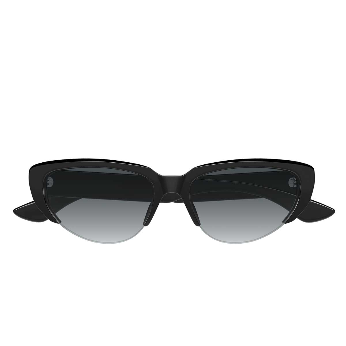 Alexander McQueen Occhiali da Sole AM0533S 001 Nero/Grigio Donna