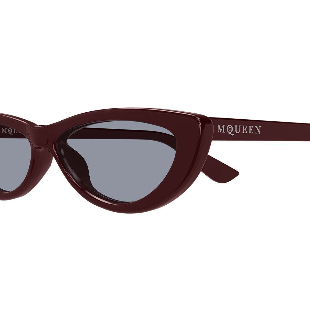 Alexander McQueen Occhiali da Sole AM0535S 004 Rosso/Azzurro Donna