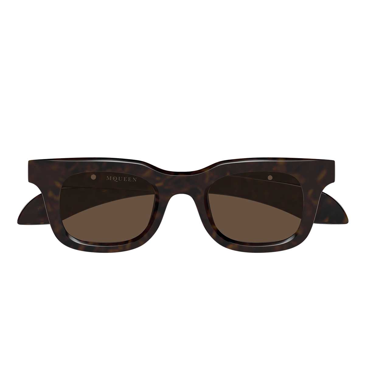 Alexander McQueen Occhiali da Sole AM0547S 002 Marrone/Marrone Uomo