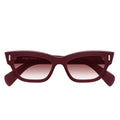 Alexander McQueen Occhiali da Sole AM0548S 003 Burgundy/Rosso Donna
