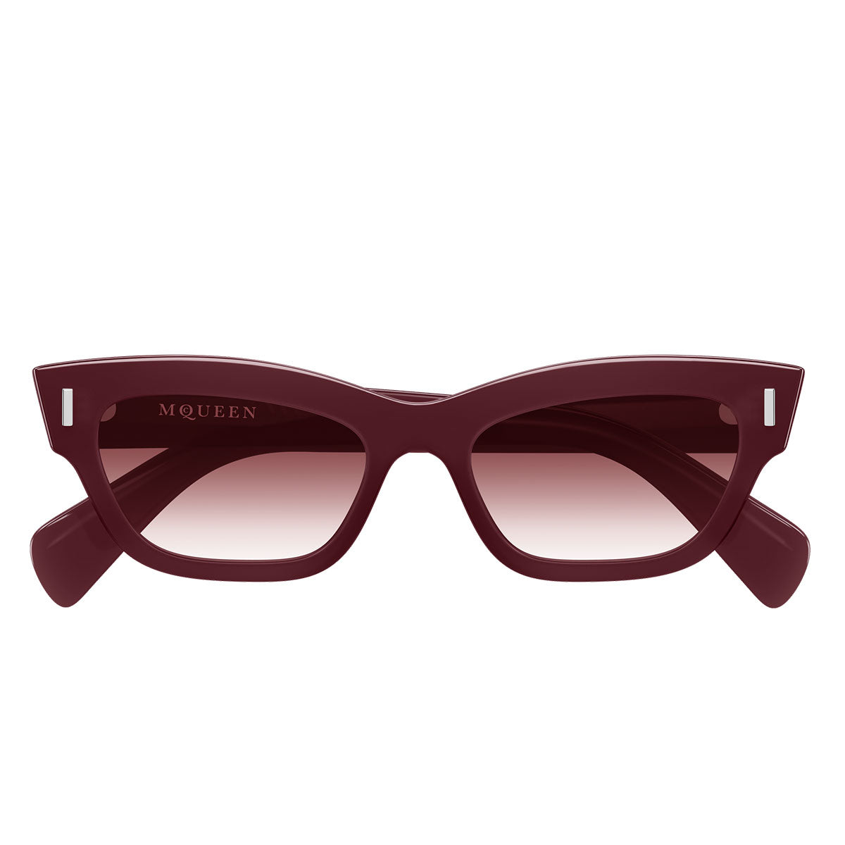Alexander McQueen Occhiali da Sole AM0548S 003 Burgundy/Rosso Donna