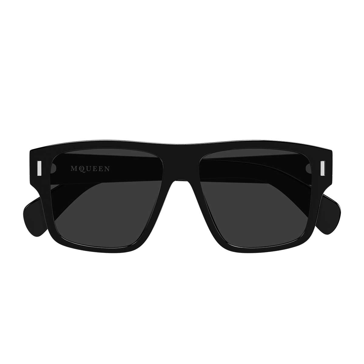 Alexander McQueen Occhiali da Sole AM0550S 001 Nero/Grigio Uomo