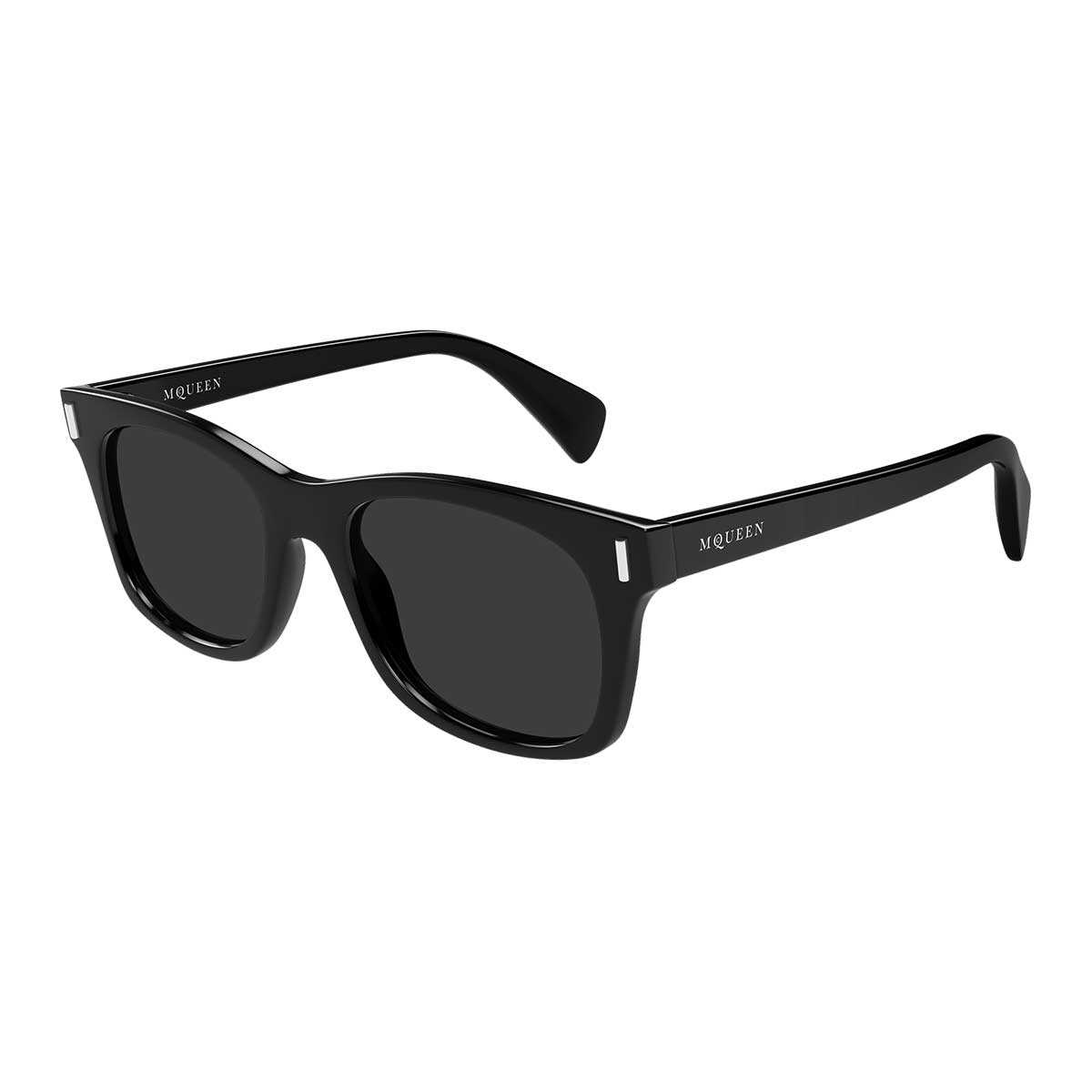 Alexander McQueen Occhiali da Sole AM0551S 001 Nero/Grigio Uomo