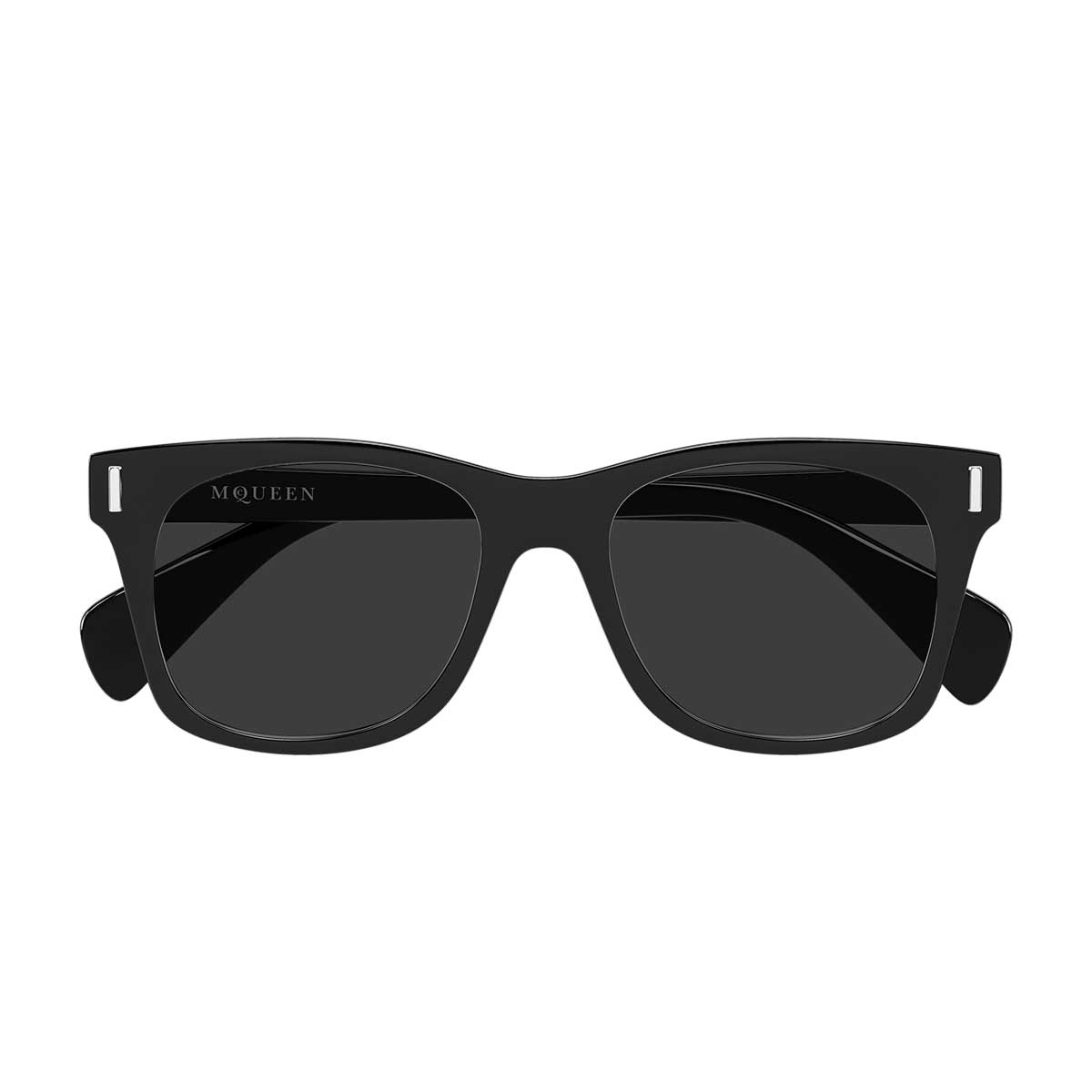 Alexander McQueen Occhiali da Sole AM0551S 001 Nero/Grigio Uomo
