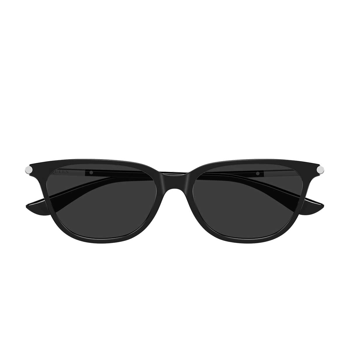 Alexander McQueen Occhiali da Sole AM0553S 001 Nero/Grigio Donna