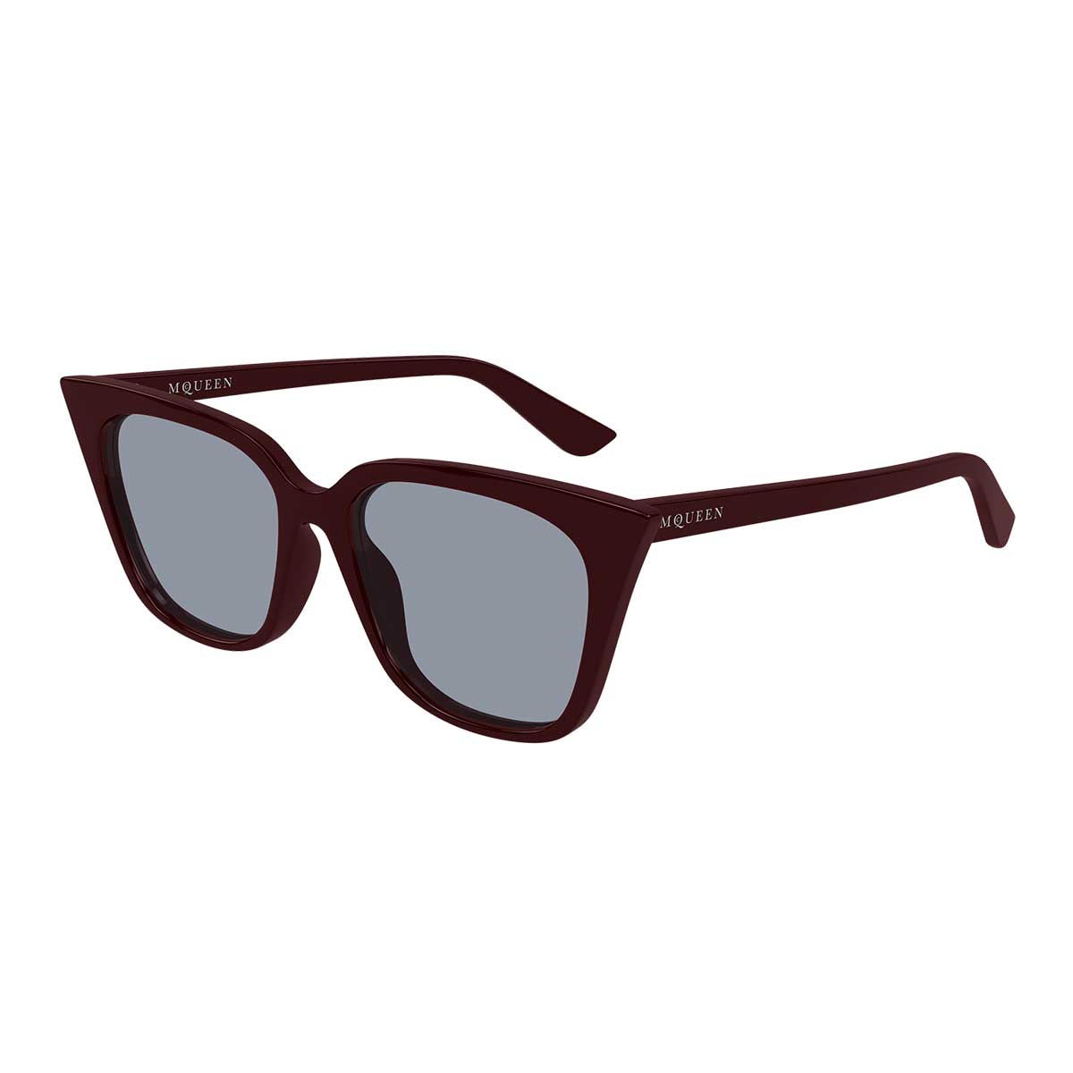 Alexander McQueen Occhiali da Sole AM0556S 004 Rosso/Azzurro Donna