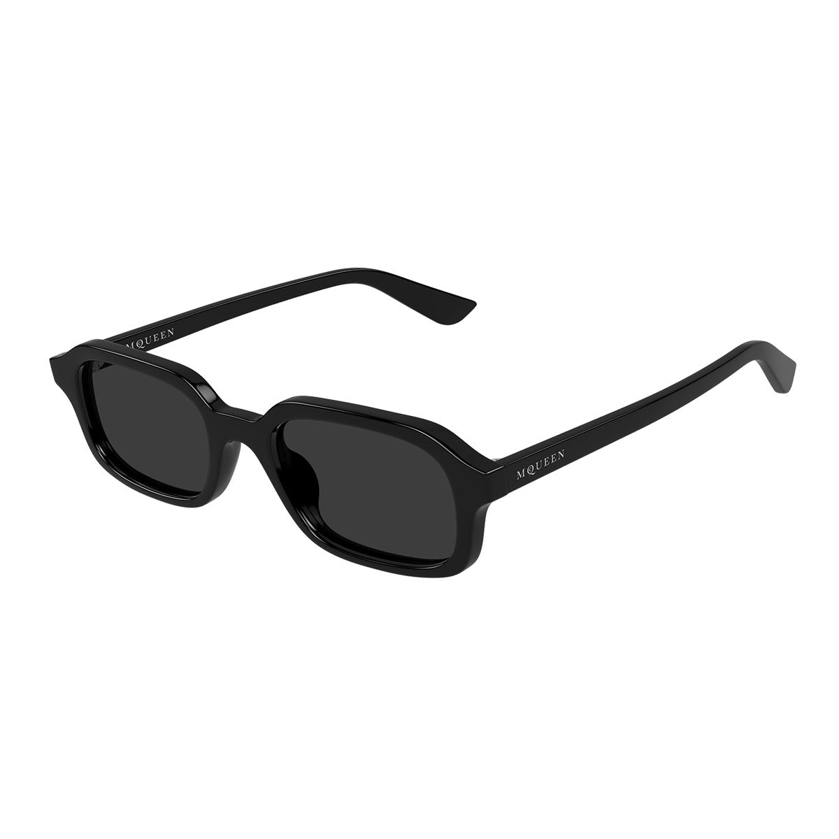 Alexander McQueen Occhiali da Sole AM0558S 001 Nero/Grigio Uomo