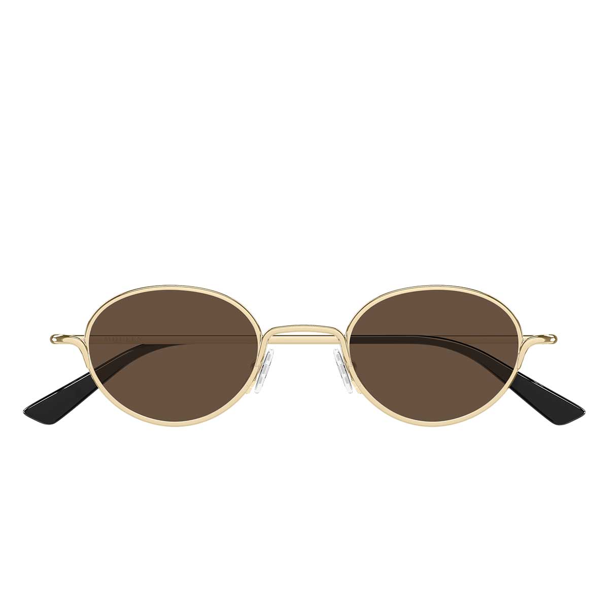 Alexander McQueen Occhiali da Sole AM0562S 002 Oro/Marrone Unisex